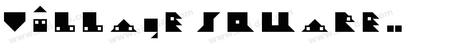 Village Square字体转换